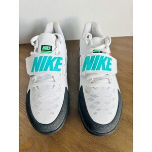 Nike Zoom Rival SD 5 Track Field Shoes White Athletics Women's Running sz 6.5